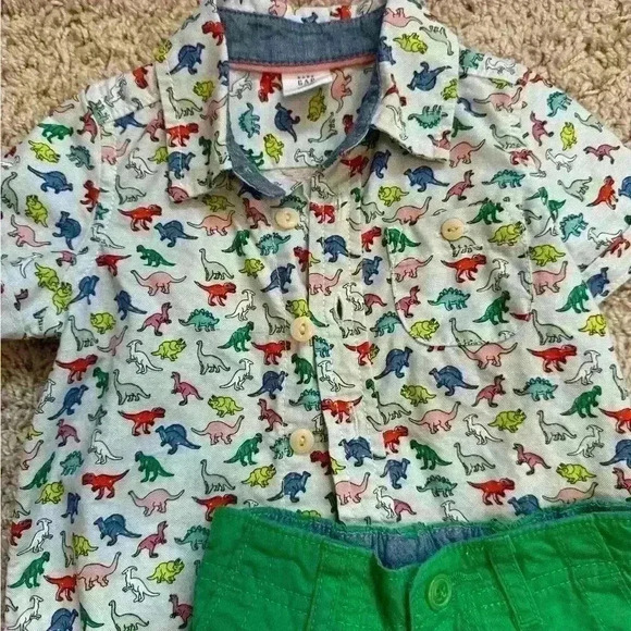 Baby Gap 2 Piece Shorts Set 3-6M - Picture 2 of 3